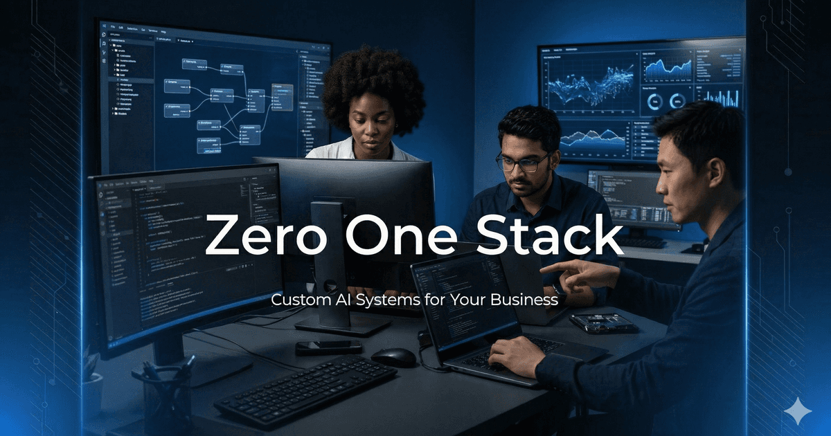 Zero One Stack — Custom AI Systems for Business